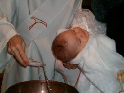 baptême par un diacre